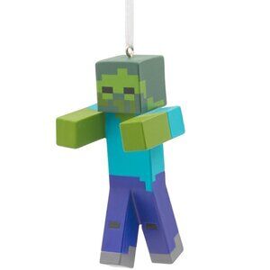 Hallmark Minecraft Zombie Christmas Ornament Collectible 2023 NEW